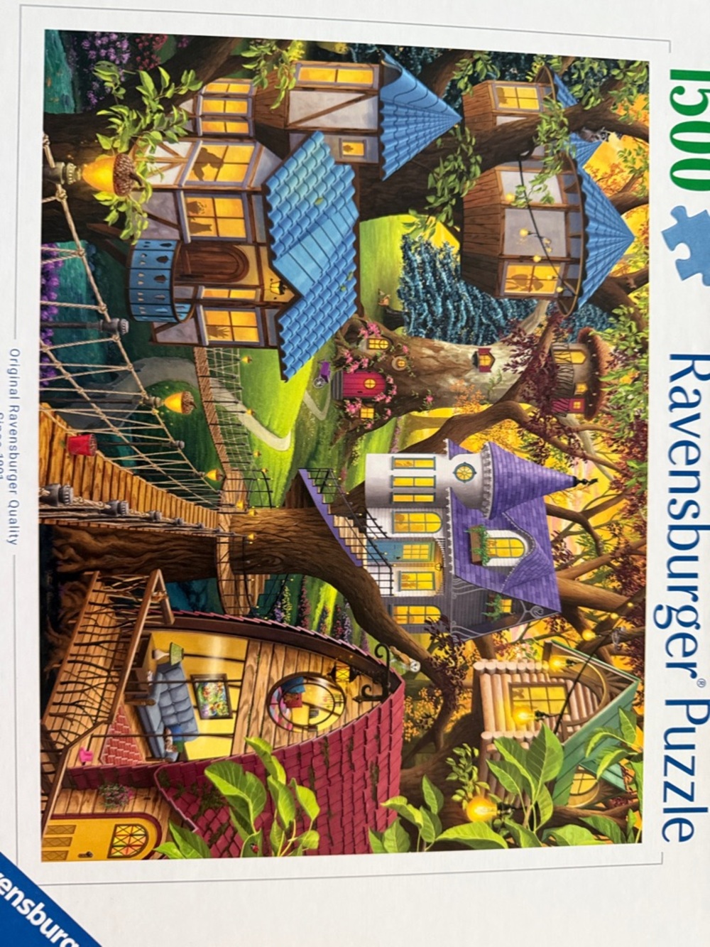 Ravensburger Twilight in the Treetops 1500 piece puzzle 🧩
